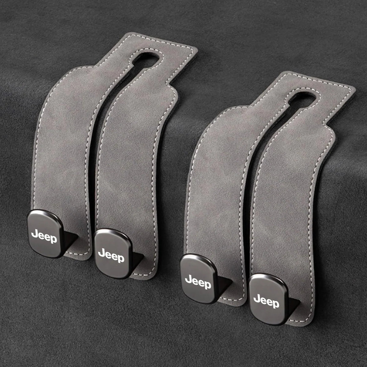 Car Headrest Hooks Double Hook Set of 2
