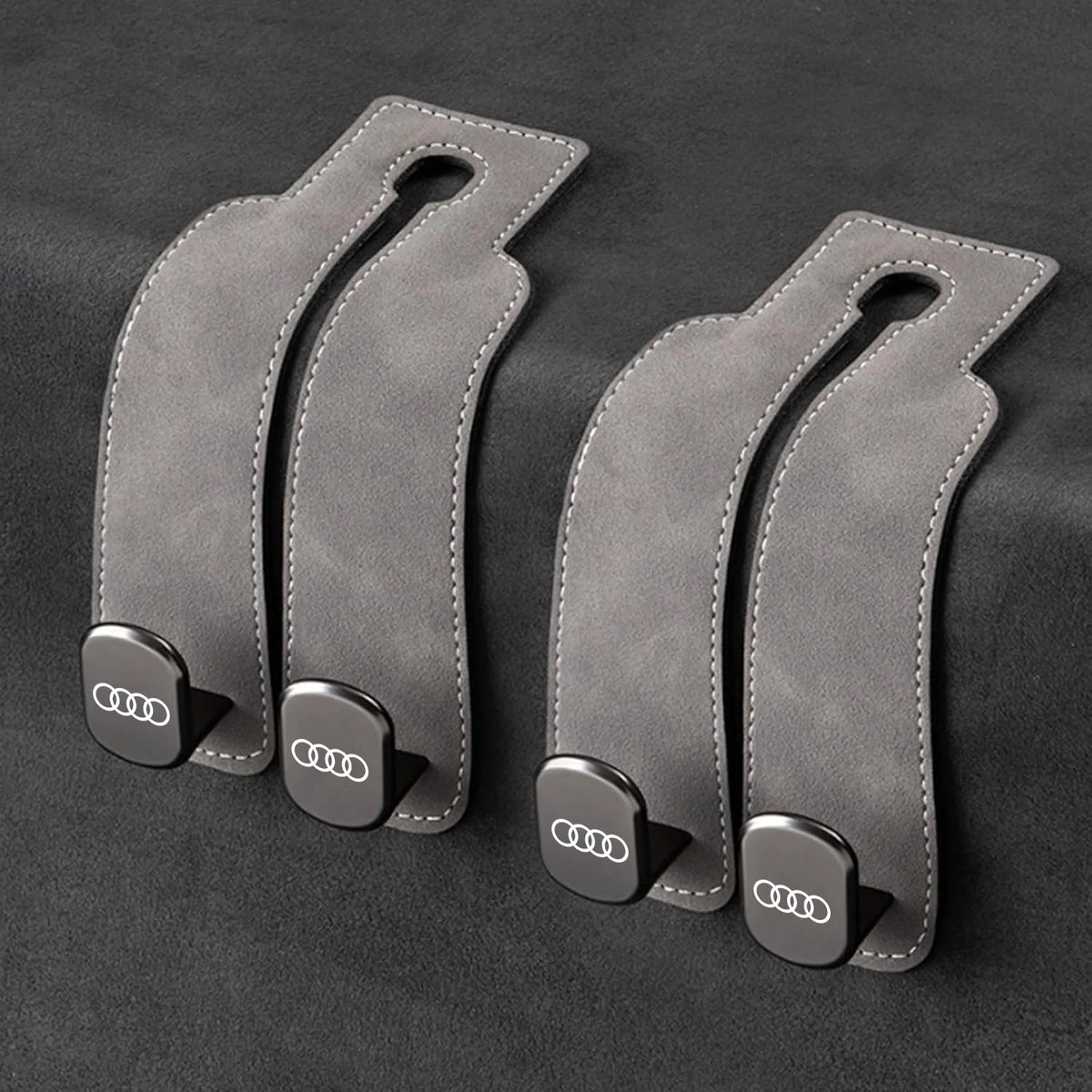 Car Headrest Hooks Double Hook Set of 2
