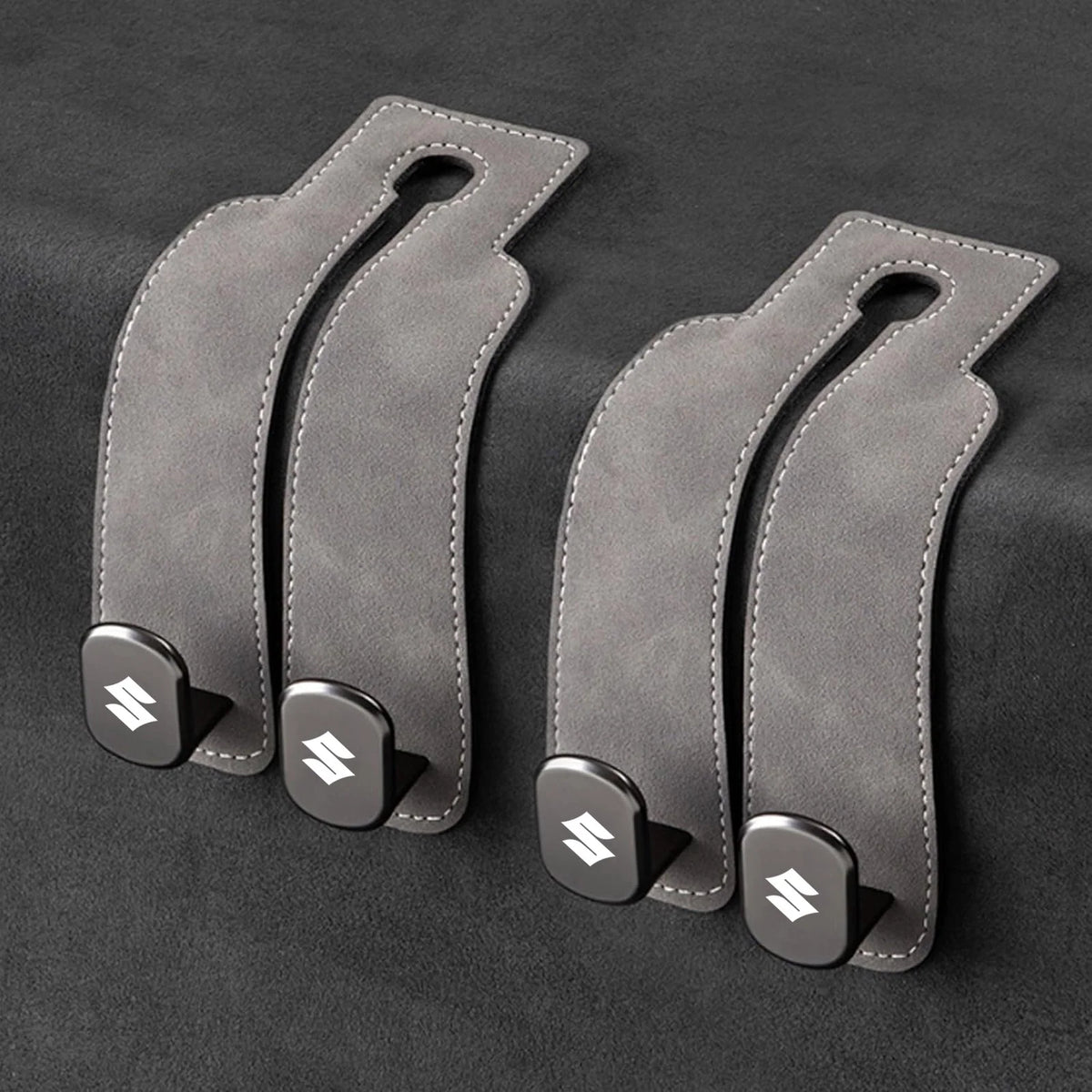 Car Headrest Hooks Double Hook Set of 2
