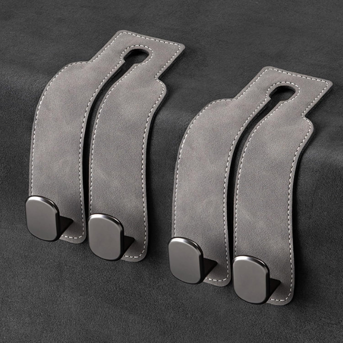 Car Headrest Hooks Double Hook Set of 2