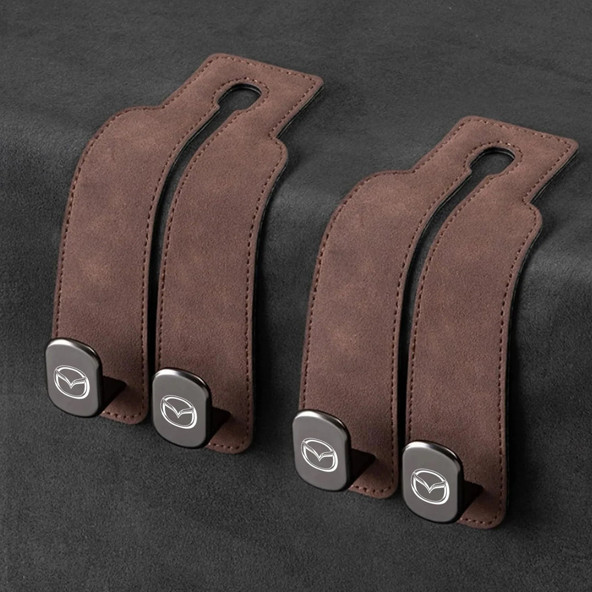 Car Headrest Hooks Double Hook Set of 2