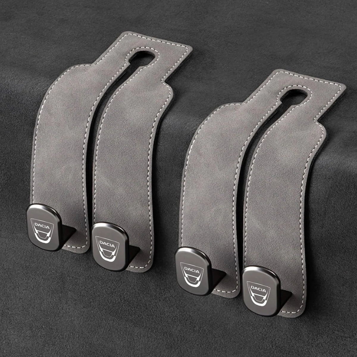 Car Headrest Hooks Double Hook Set of 2