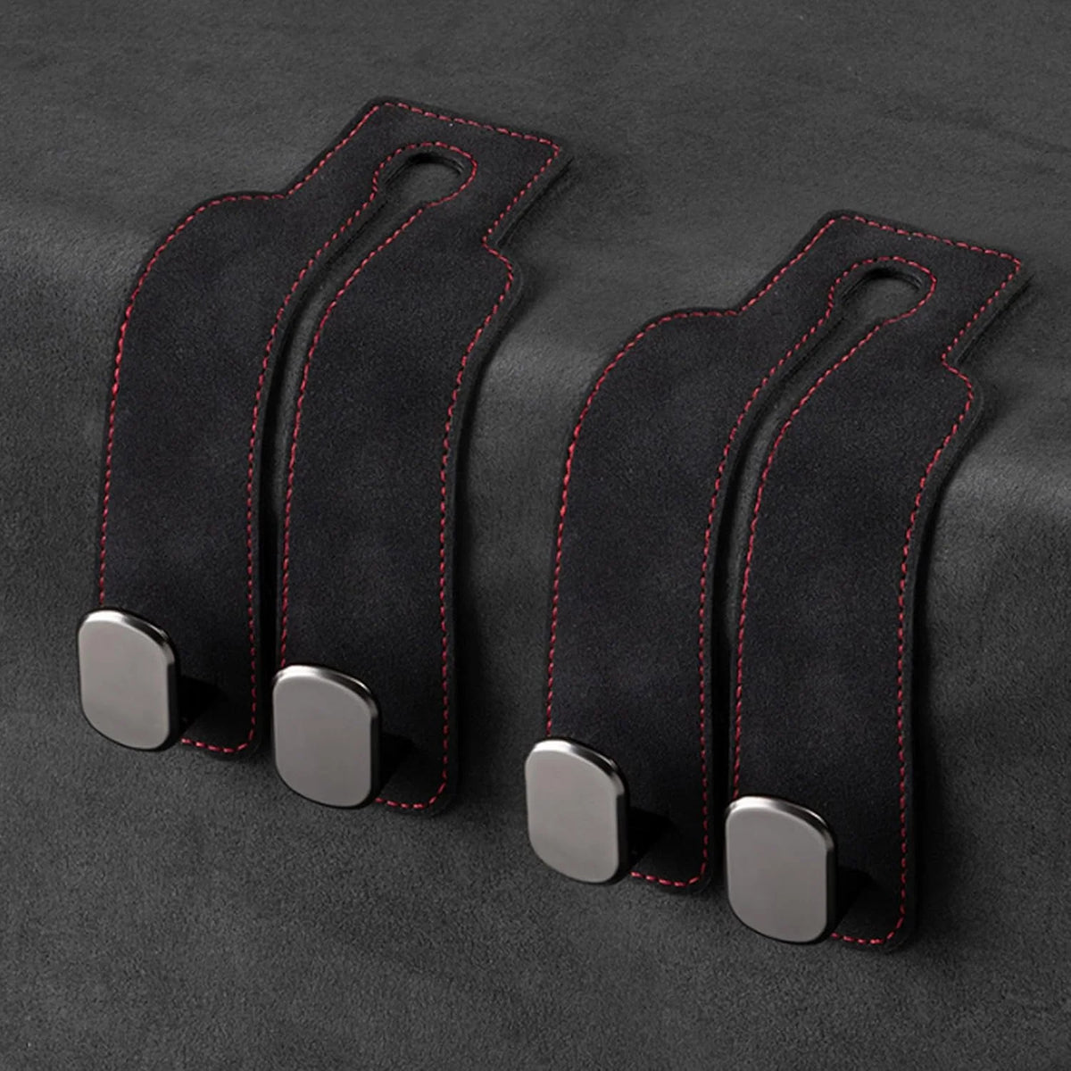 Car Headrest Hooks Double Hook Set of 2