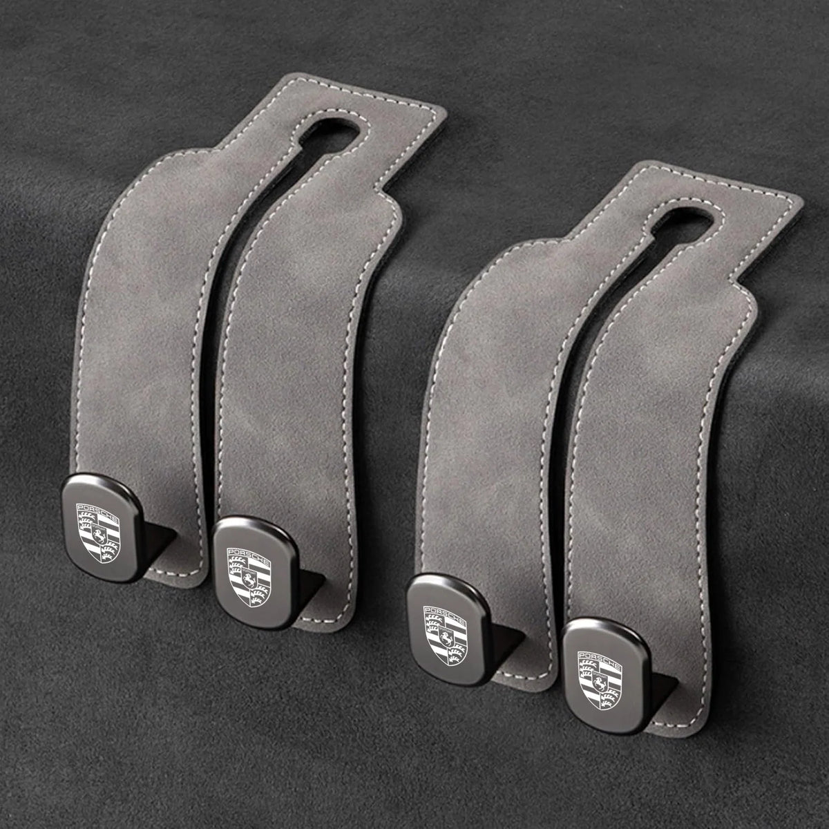 Car Headrest Hooks Double Hook Set of 2