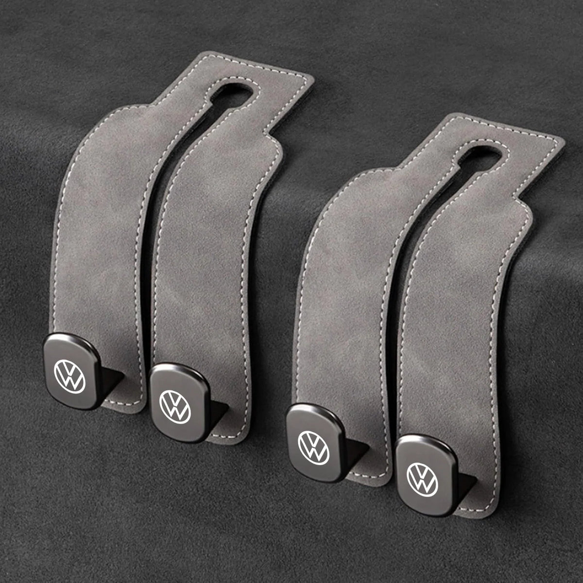 Car Headrest Hooks Double Hook Set of 2
