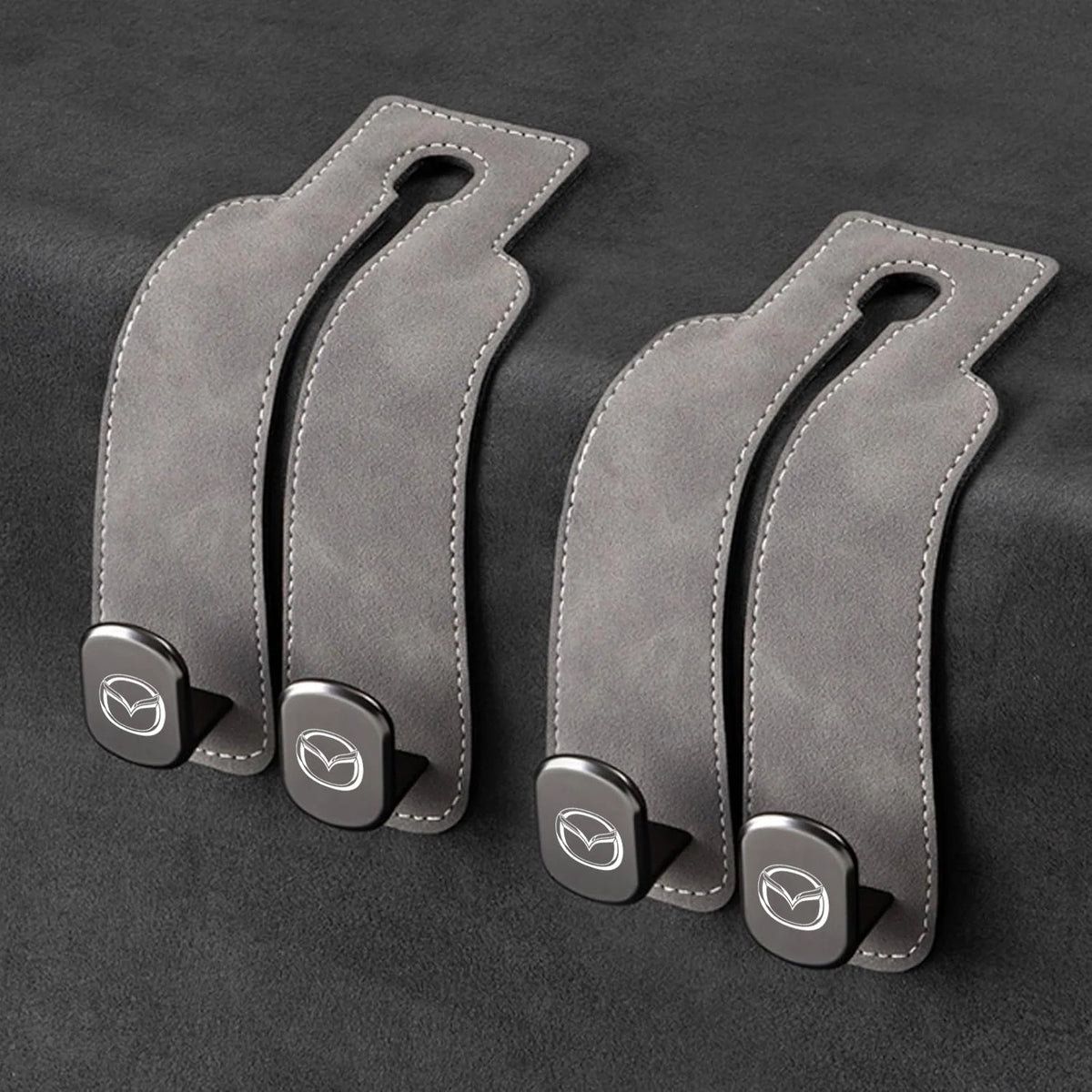 Car Headrest Hooks Double Hook Set of 2