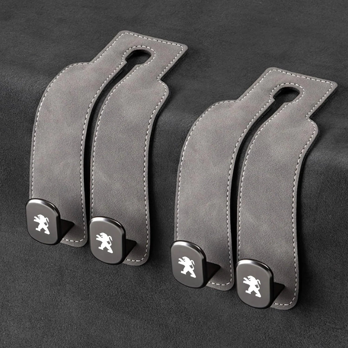 Car Headrest Hooks Double Hook Set of 2