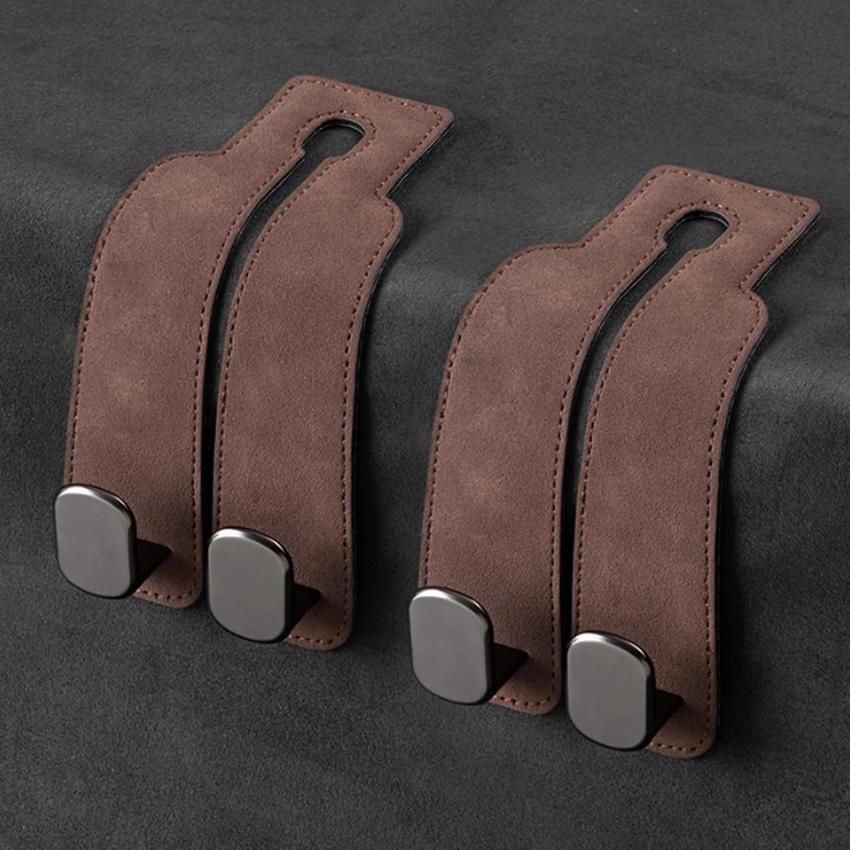 Car Headrest Hooks Double Hook Set of 2