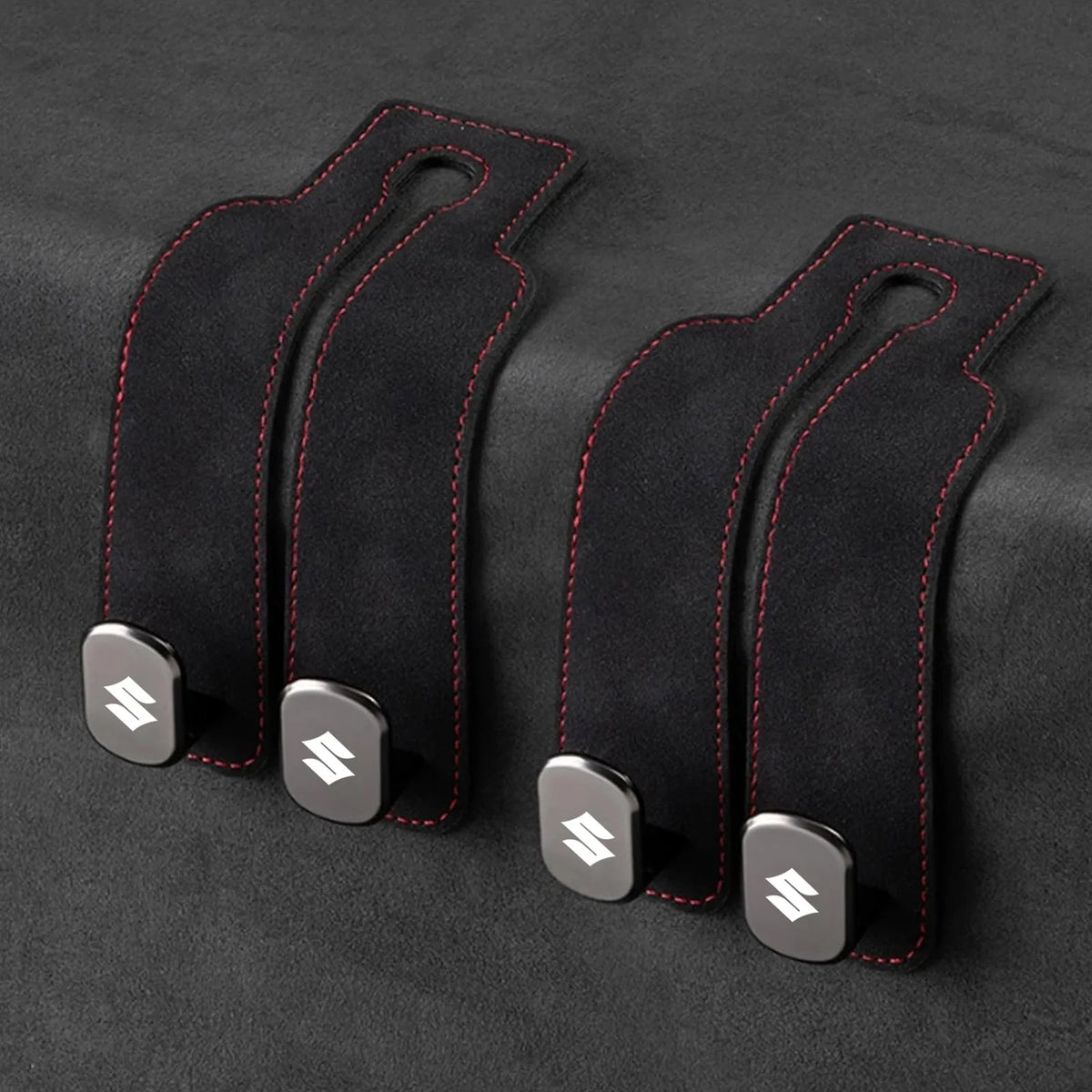 Car Headrest Hooks Double Hook Set of 2