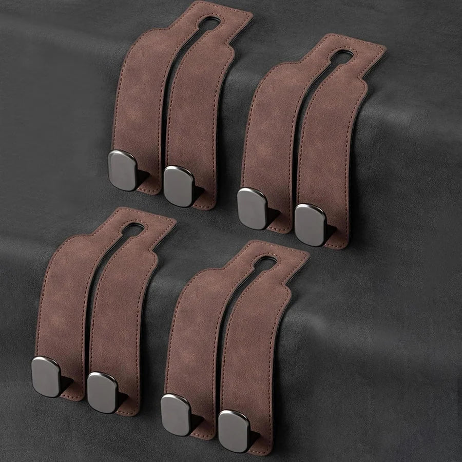 Car Headrest Hooks Double Hook Set of 2