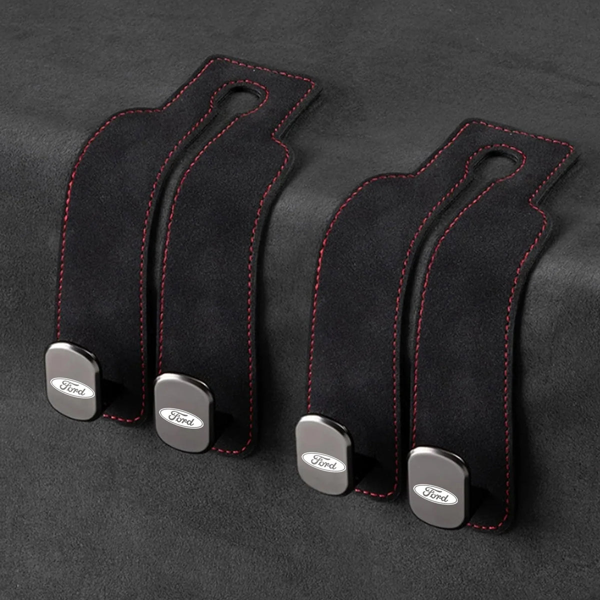 Car Headrest Hooks Double Hook Set of 2