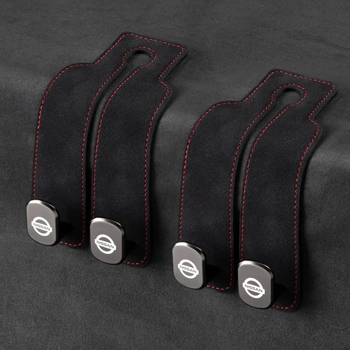 Car Headrest Hooks Double Hook Set of 2