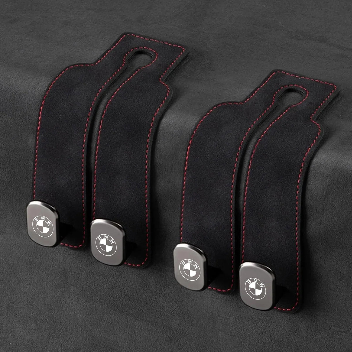 Car Headrest Hooks Double Hook Set of 2