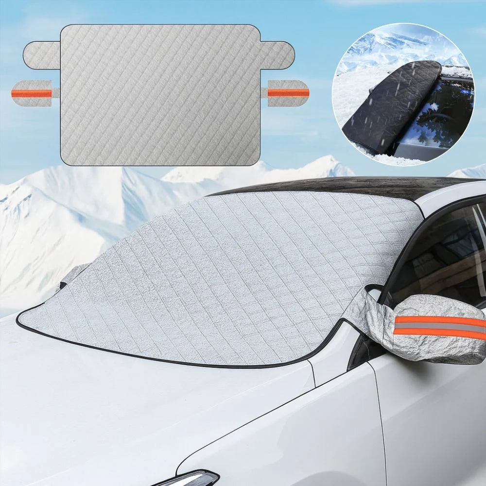 Car Windshield Cover Magnetic Water-Repellent All-Season Protection