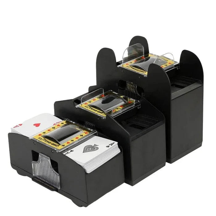 Card Shuffler Motorized Dual Power Multi-Deck Capacity