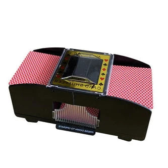Card Shuffler Motorized Dual Power Multi-Deck Capacity