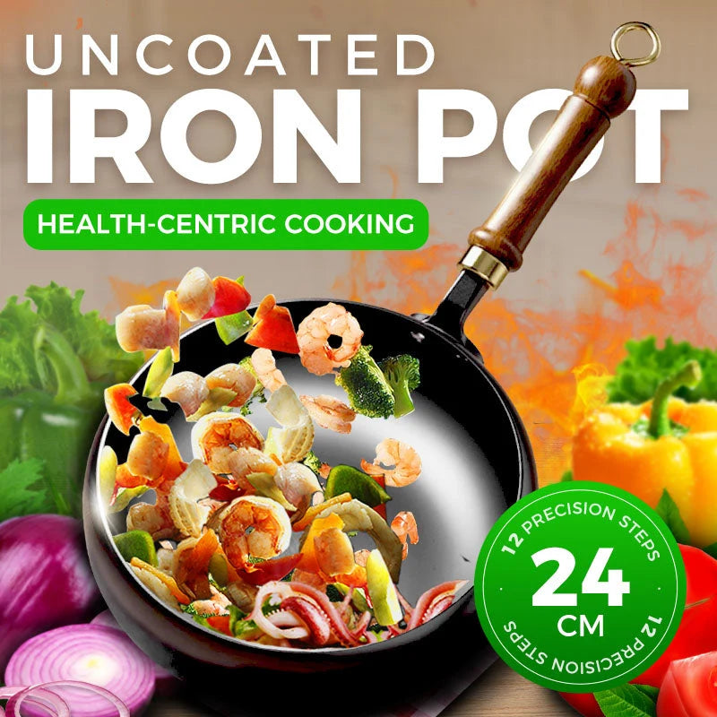 Cast Iron Pot Even Heating Induction Compatible