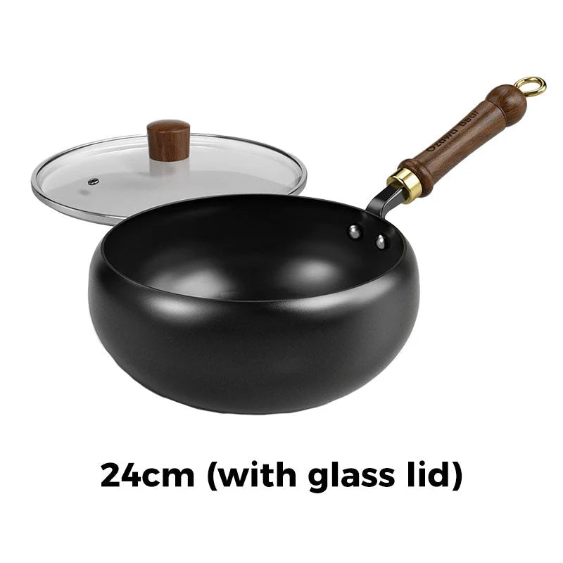 Cast Iron Pot Even Heating Induction Compatible