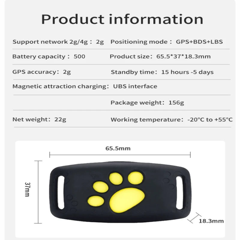 Cat GPS Tracker Real-Time Updates No Subscription