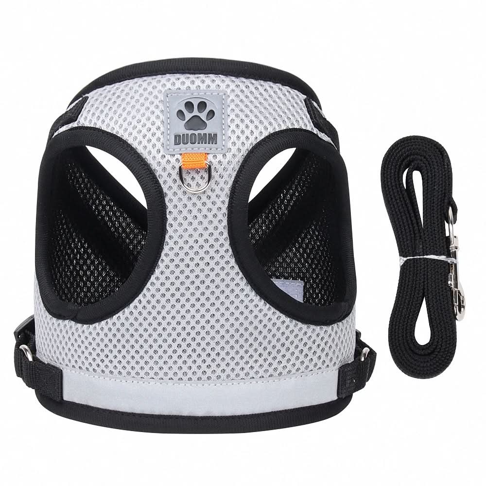 Cat Harness Escape-Resistant Adjustable Reflective With Leash Included