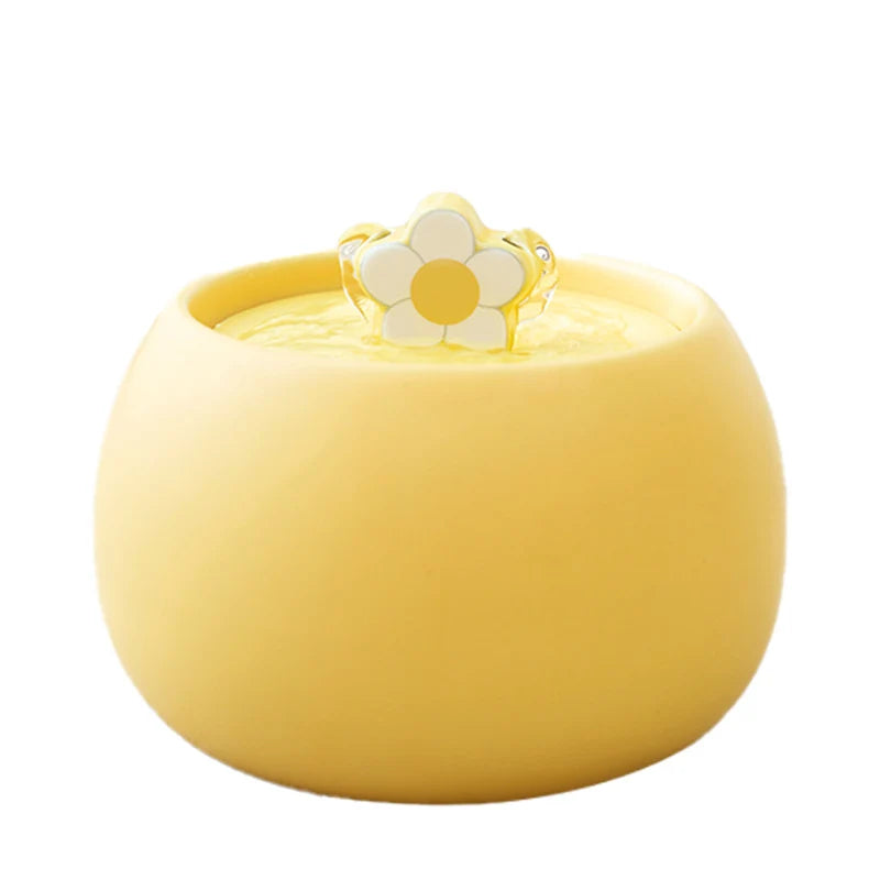 Cat Water Fountain Ceramic Filtered Circulating Water