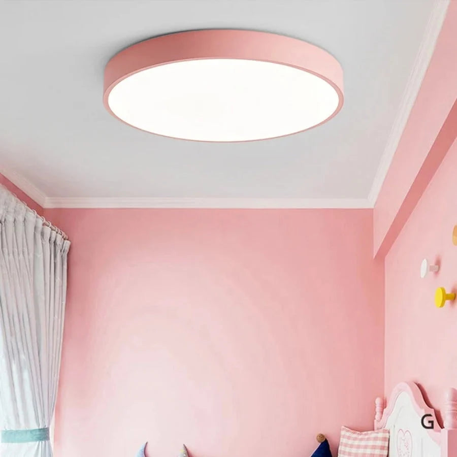 Ceiling Light Integrated LED Diffused Scandinavian Design