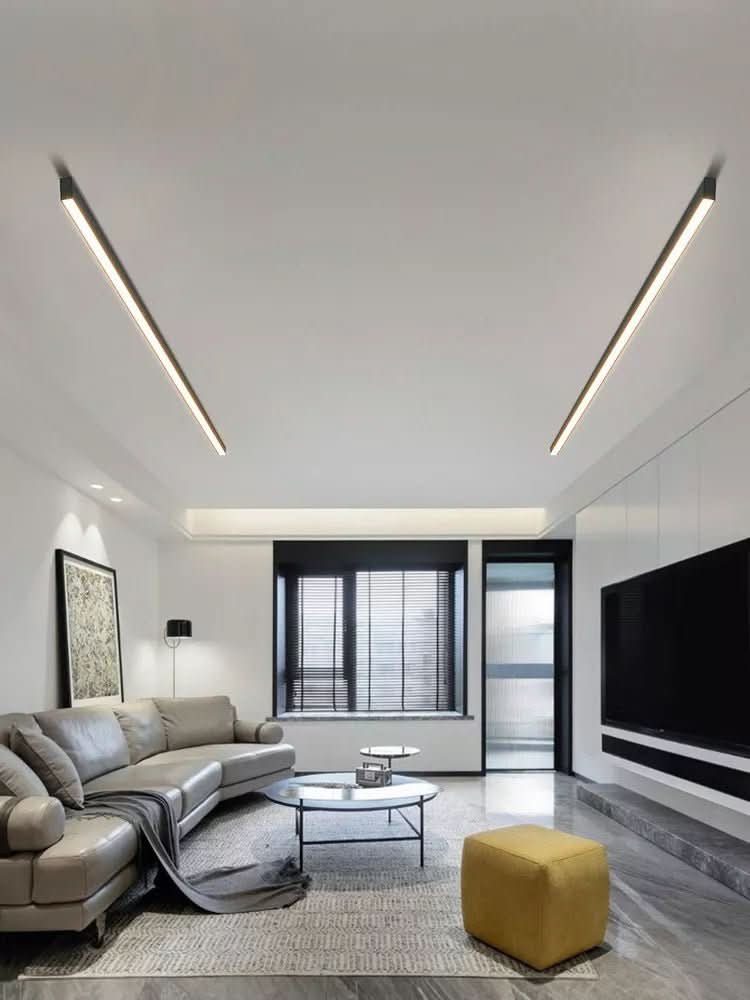 Ceiling Light Integrated LED Minimalist Dimmable With Remote Control
