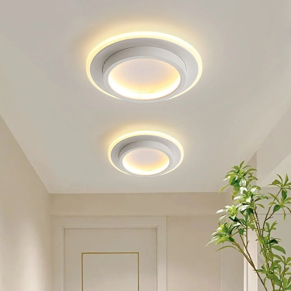 Ceiling Light LED Opal Acrylic Diffuser Selectable Color Temperature