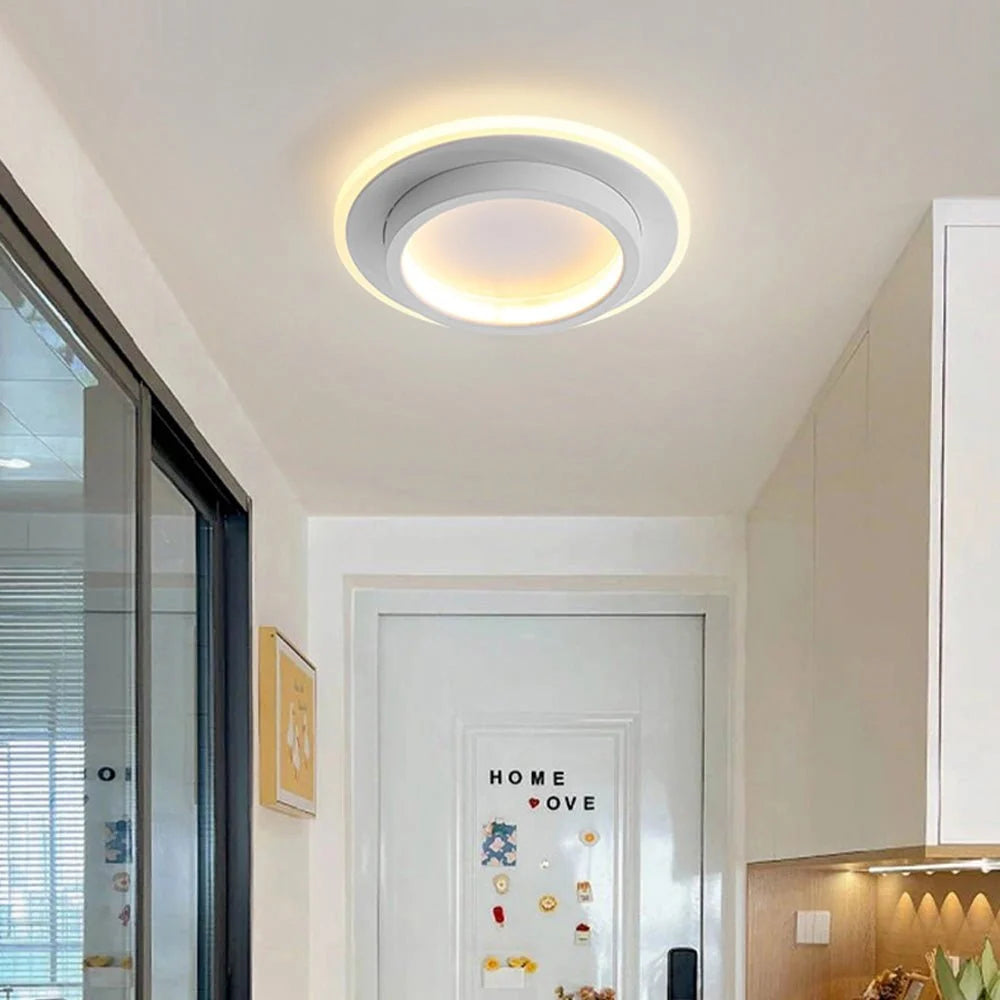 Ceiling Light LED Opal Acrylic Diffuser Selectable Color Temperature