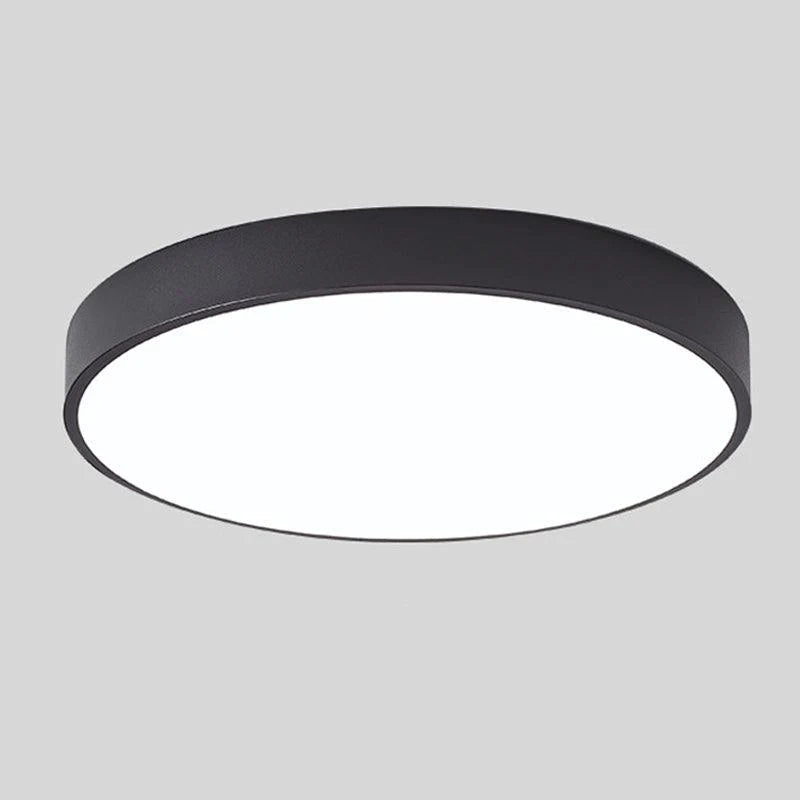Ceiling Light Round Macaron Design Integrated LED Diffused Light