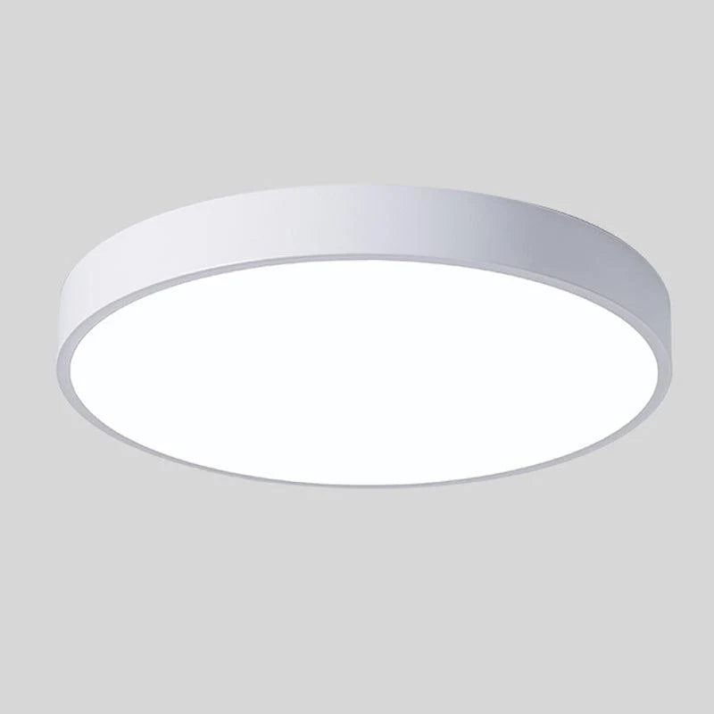 Ceiling Light Round Macaron Design Integrated LED Diffused Light