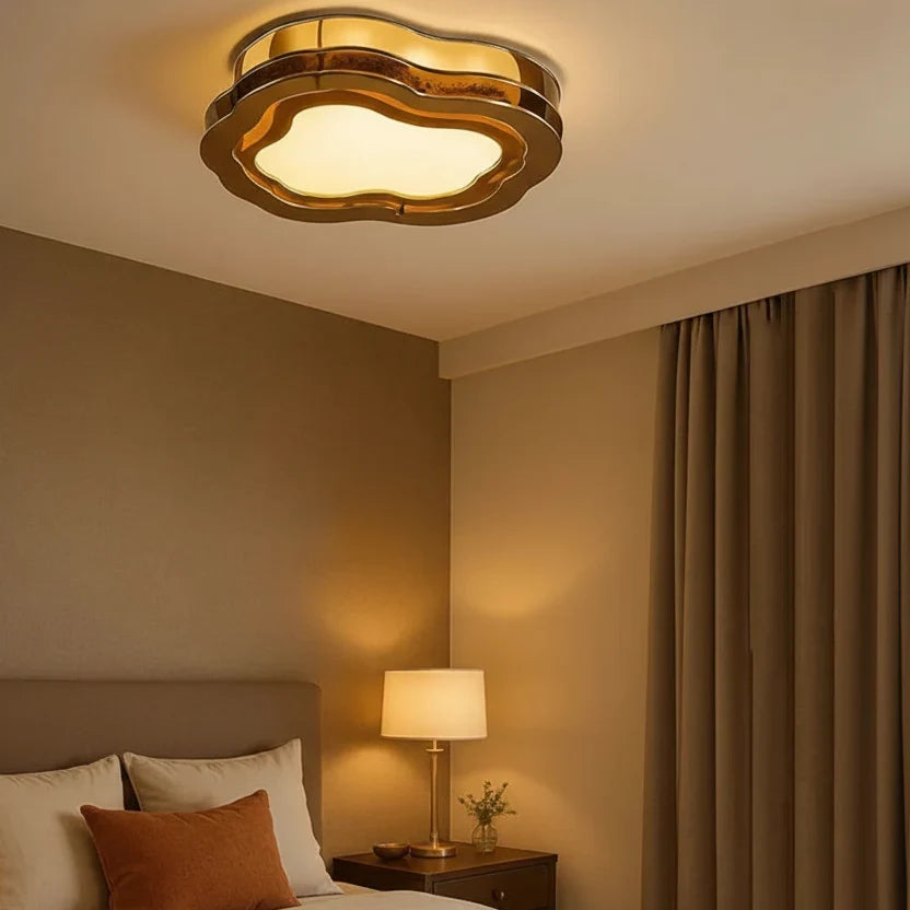 Ceiling Light Wavy Organic Design Dimmable LED