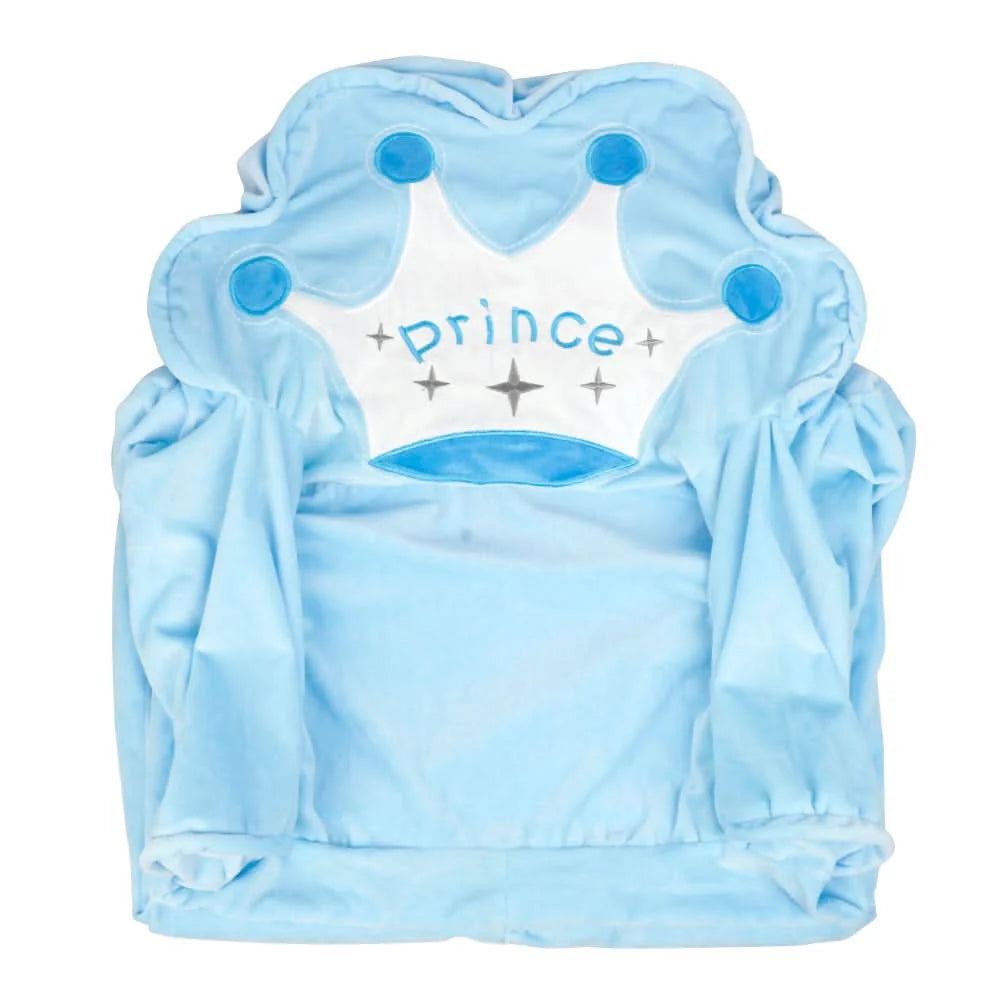 Children’s Storage Bench Foldable Animal Design Padded Velour Seat