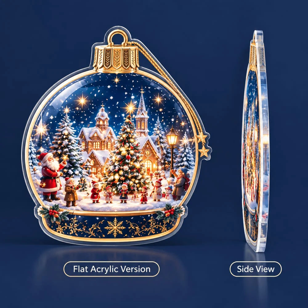 Christmas Bauble Advent Calendar 24-Day Countdown 24 Ornaments