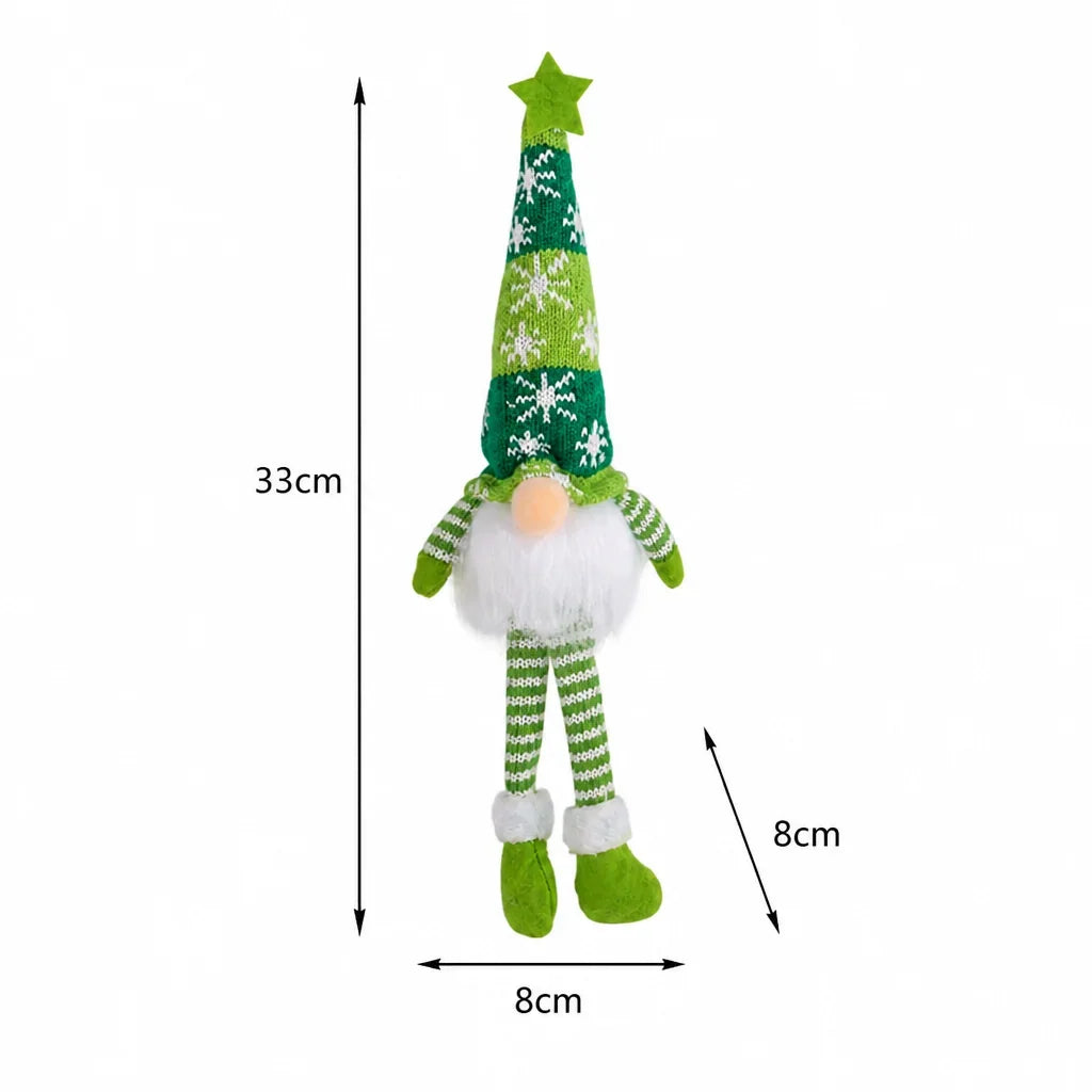 Christmas Gnome Decoration Integrated LED Lighting Festive Accent