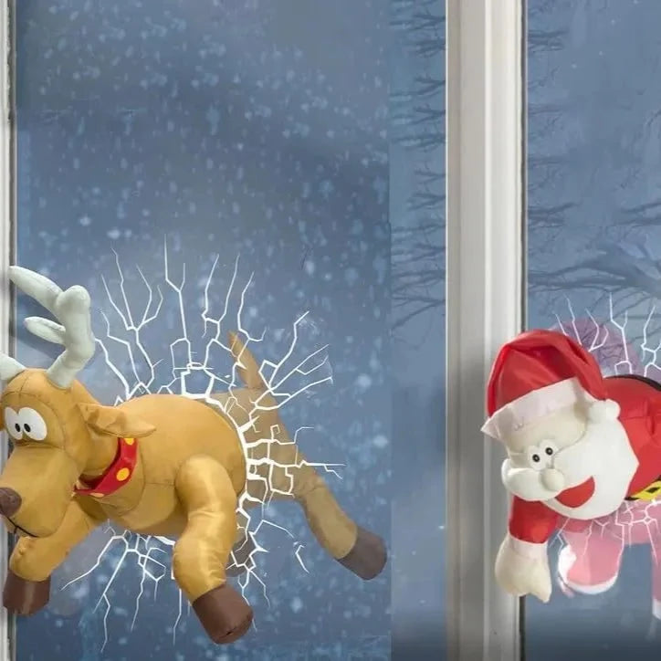 Christmas Window Decoration Sound & Motion Activated LED Lights