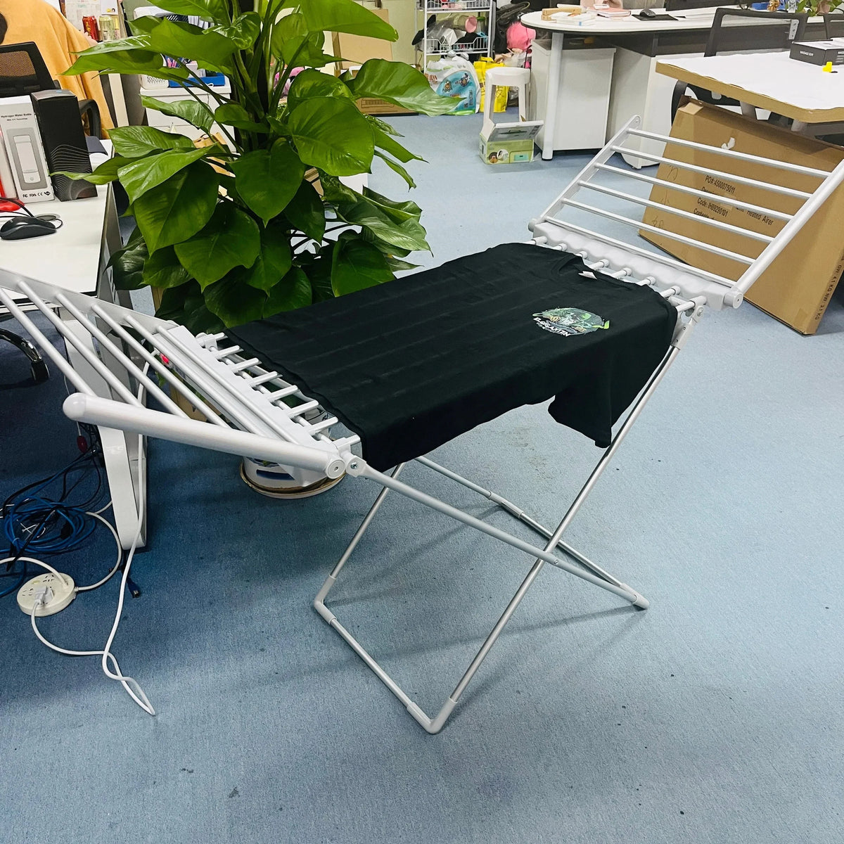 Clothes Drying Rack Heated Foldable Aluminum