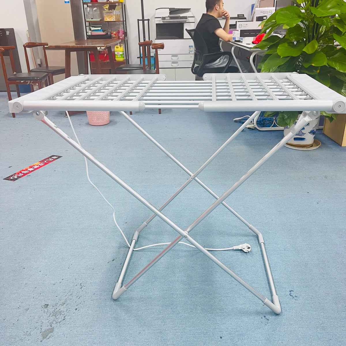 Clothes Drying Rack Heated Foldable Aluminum