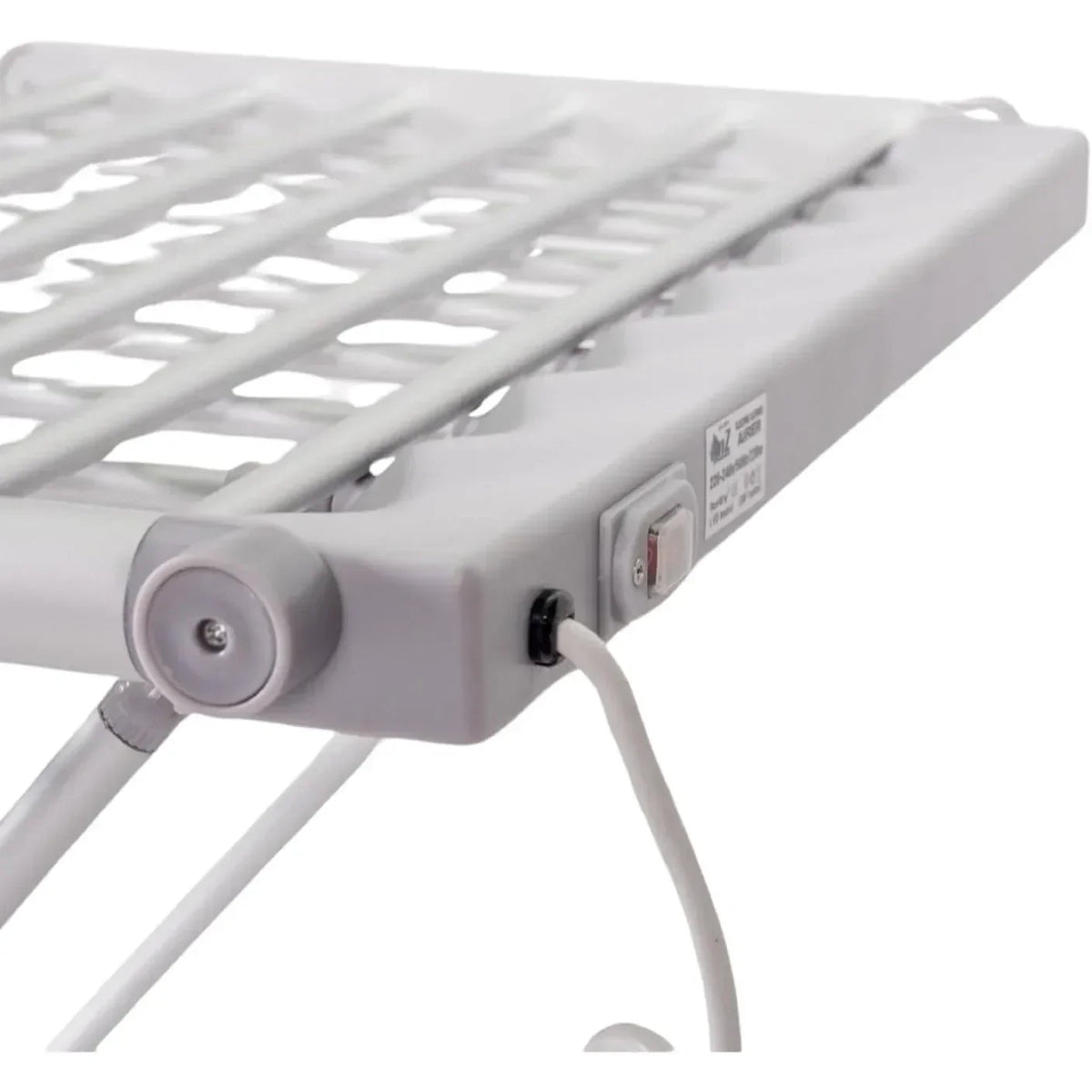 Clothes Drying Rack Heated Foldable Aluminum Frame