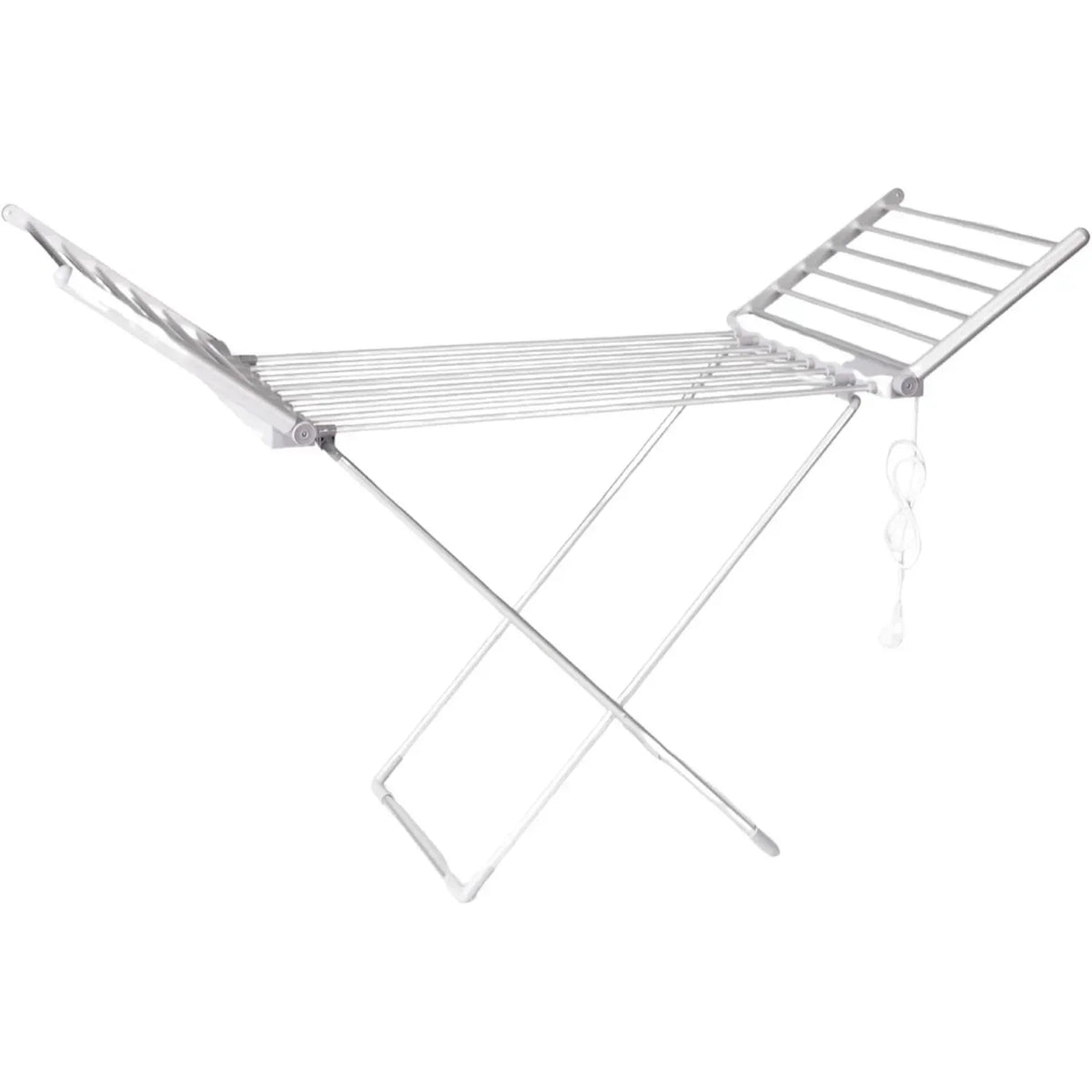 Clothes Drying Rack Heated Foldable Aluminum Frame