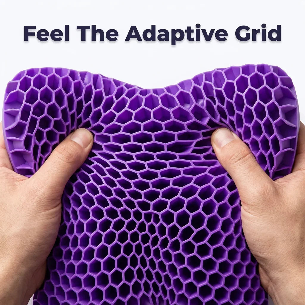 Cooling Pillow TPE Honeycomb Airflow Neck Support