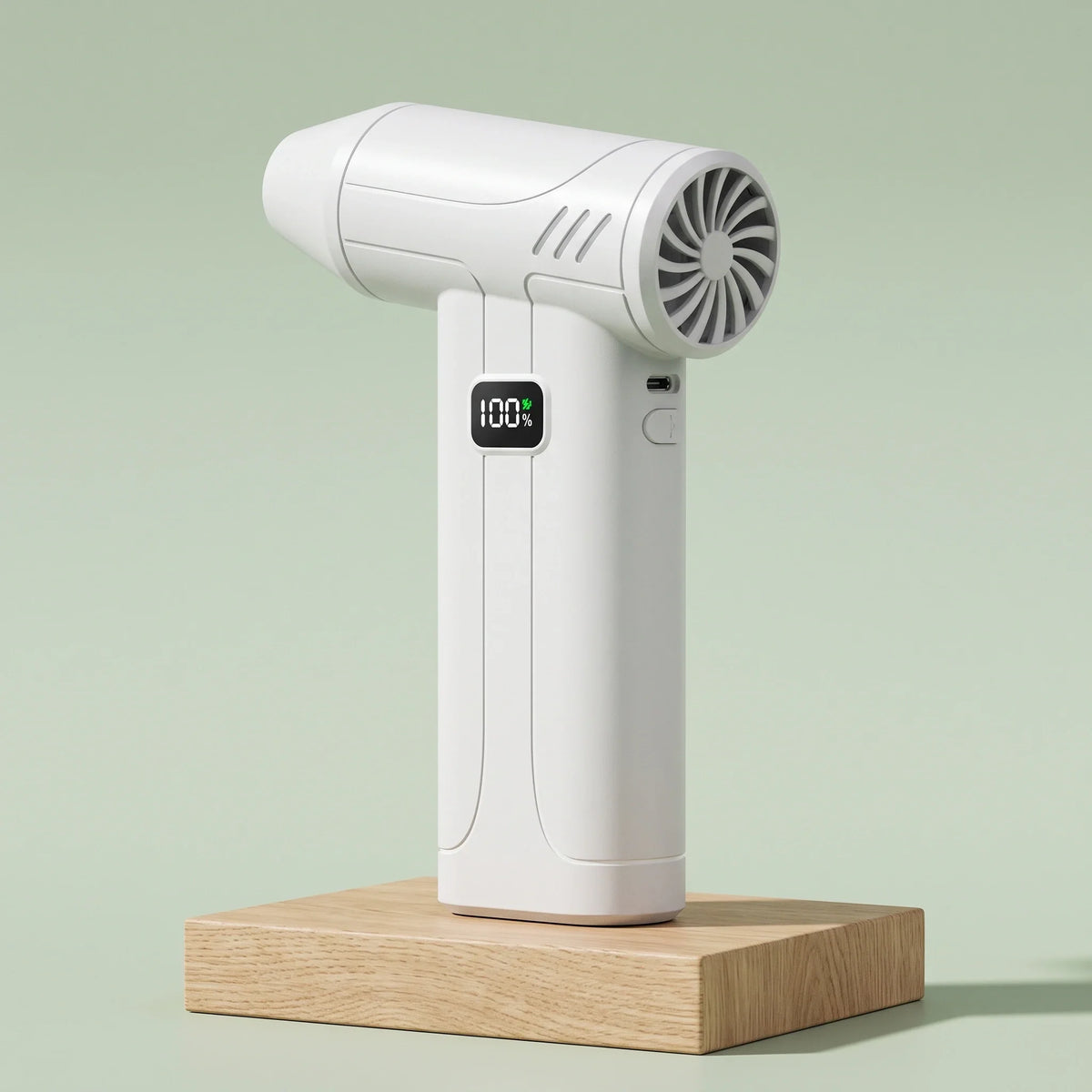 Cordless Air Duster 100,000 RPM LED Light Rechargeable