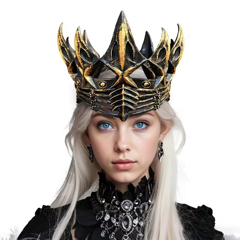 Crown Tiara Pointed Metal Lightweight