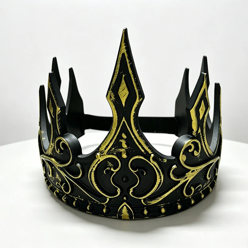 Crown Tiara Pointed Metal Lightweight