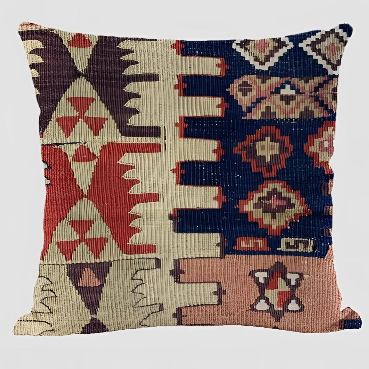 Cushion Cover Boho Pattern Polyester 17.7 Inch Square