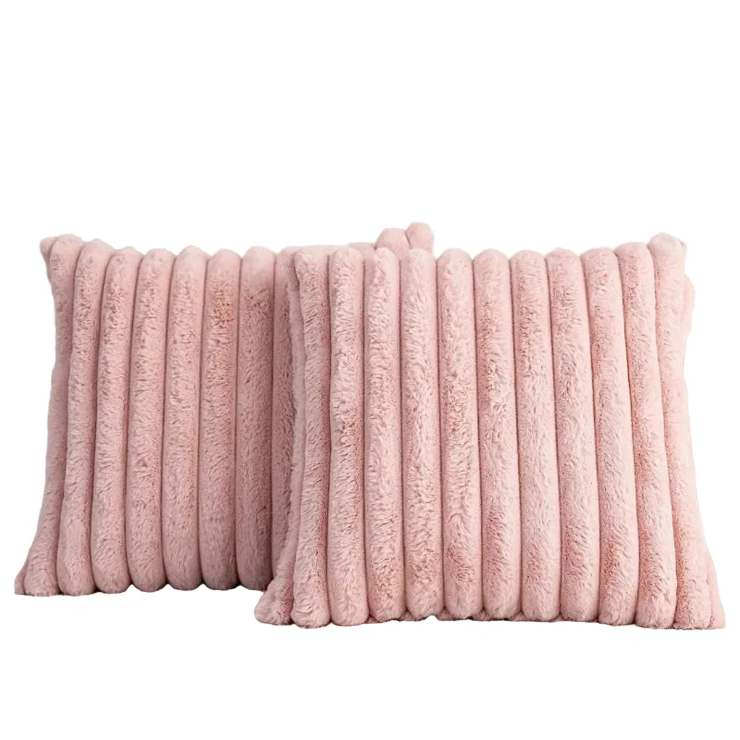Cushion Cover Plush Soft 17.72 Inch Square