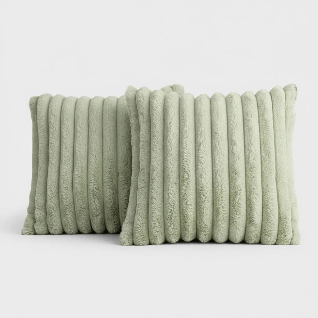 Cushion Cover Plush Soft 17.72 Inch Square
