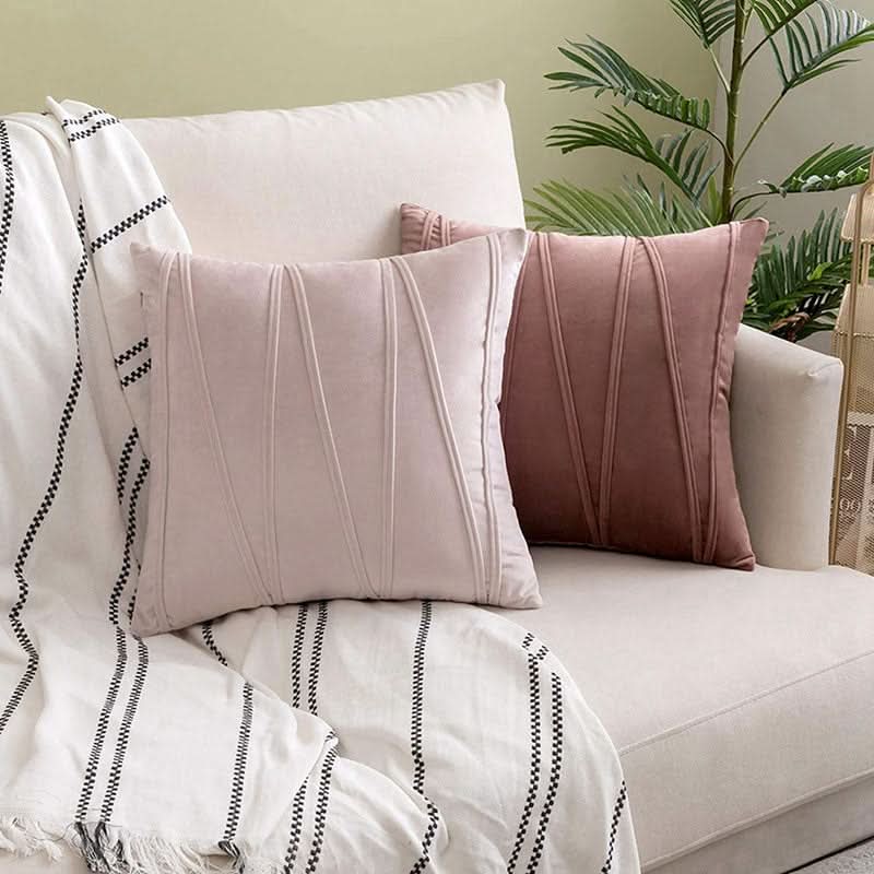 Cushion Cover Velvety-Soft Fabric Multiple Sizes
