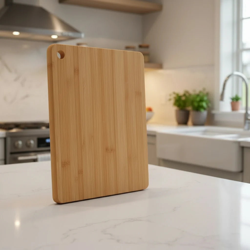 Cutting Board Bamboo Knife-Friendly Surface