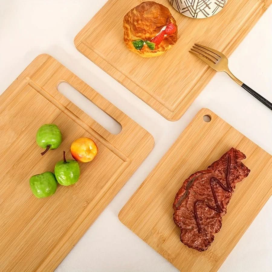 Cutting Board Bamboo Knife-Friendly Surface